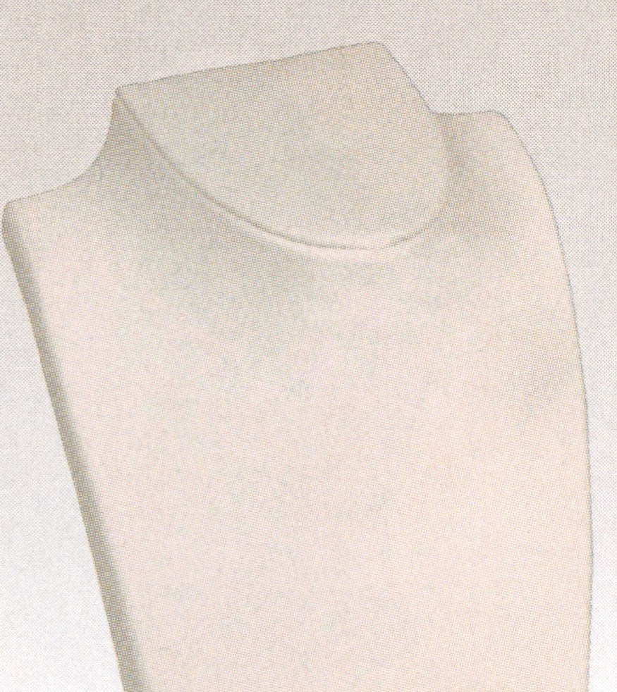 Retractable Neckform — Short — White Matte Finish