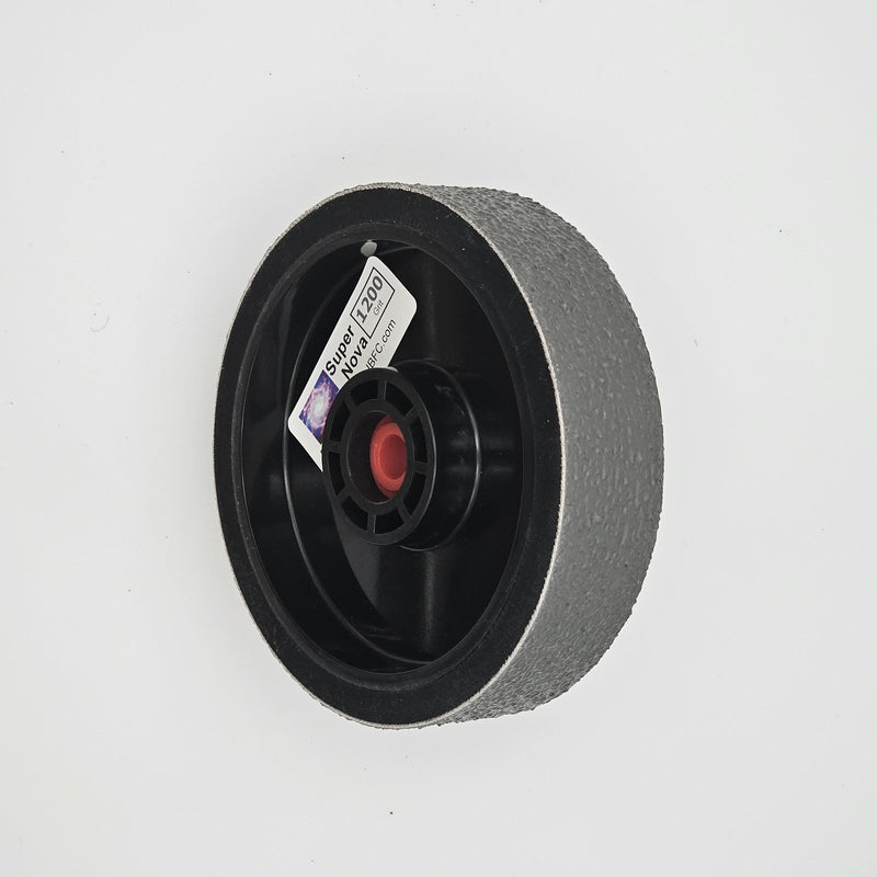 SuperNova 6 inch 1,200 grit soft diamond wheel, grey