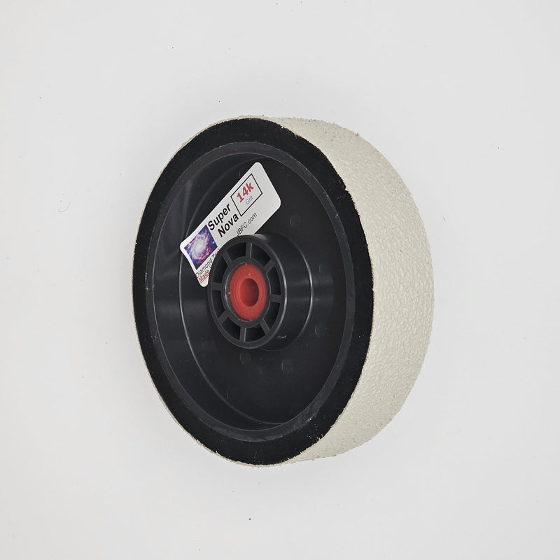 SuperNova 6 inch 14,000 grit soft diamond wheel, cream