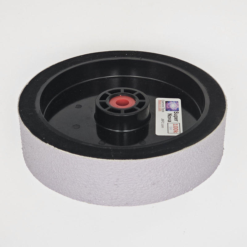 SuperNova 8 inch 100,000 grit soft diamond wheel, light purple