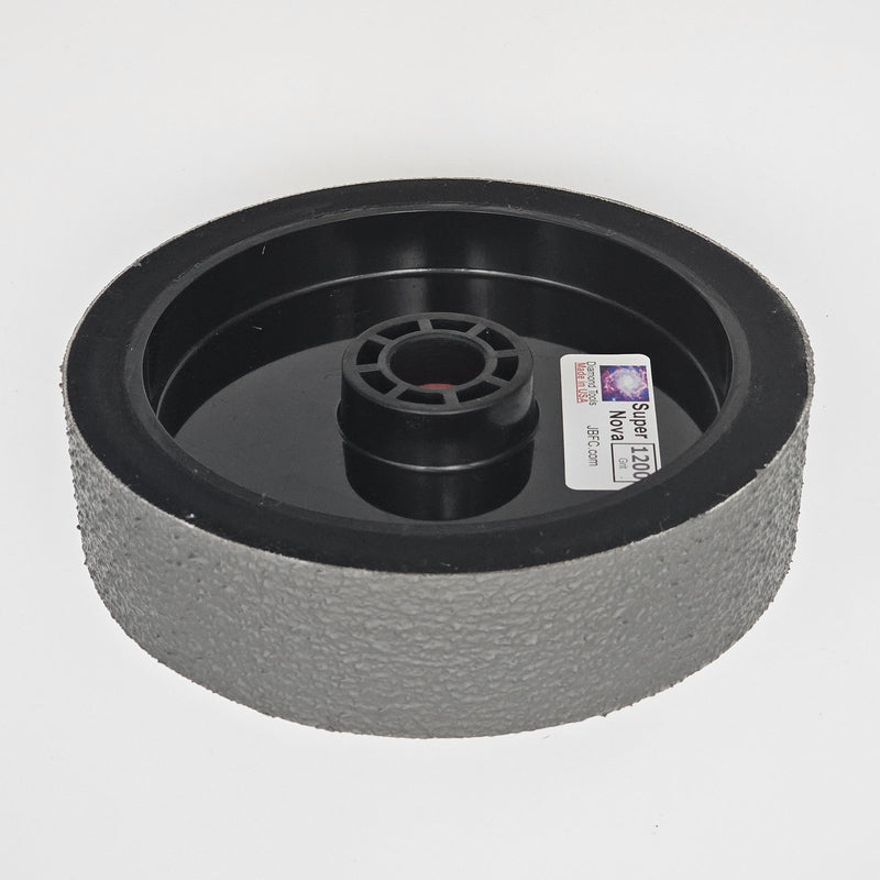SuperNova 8 inch 1,200 grit soft diamond wheel, grey