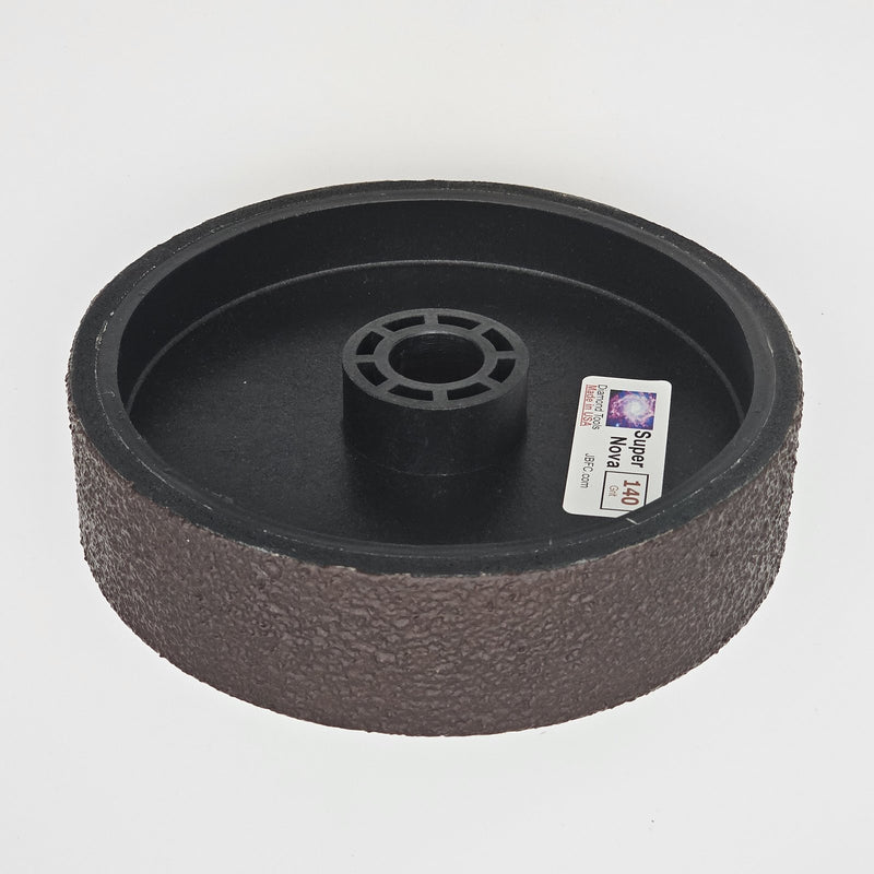 SuperNova 8 inch 140 grit soft diamond wheel, rust