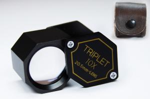 (10x21mm) Professional Quality Triplet Jeweler's Loupe