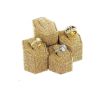 RING RISER SET (4 PC) - linen beige