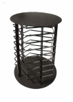 5-sided Black revolving earring stand (19 1/2