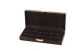 Wide-slot Ring Case (12) - Black, Black