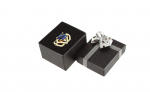 Shiny Bow-tie Ring box (Black) 2