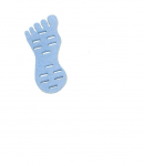 Large TOE RING FOAM RUBBER (24-slot) - Blue