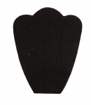 Necklace slatwall display - Black velvet